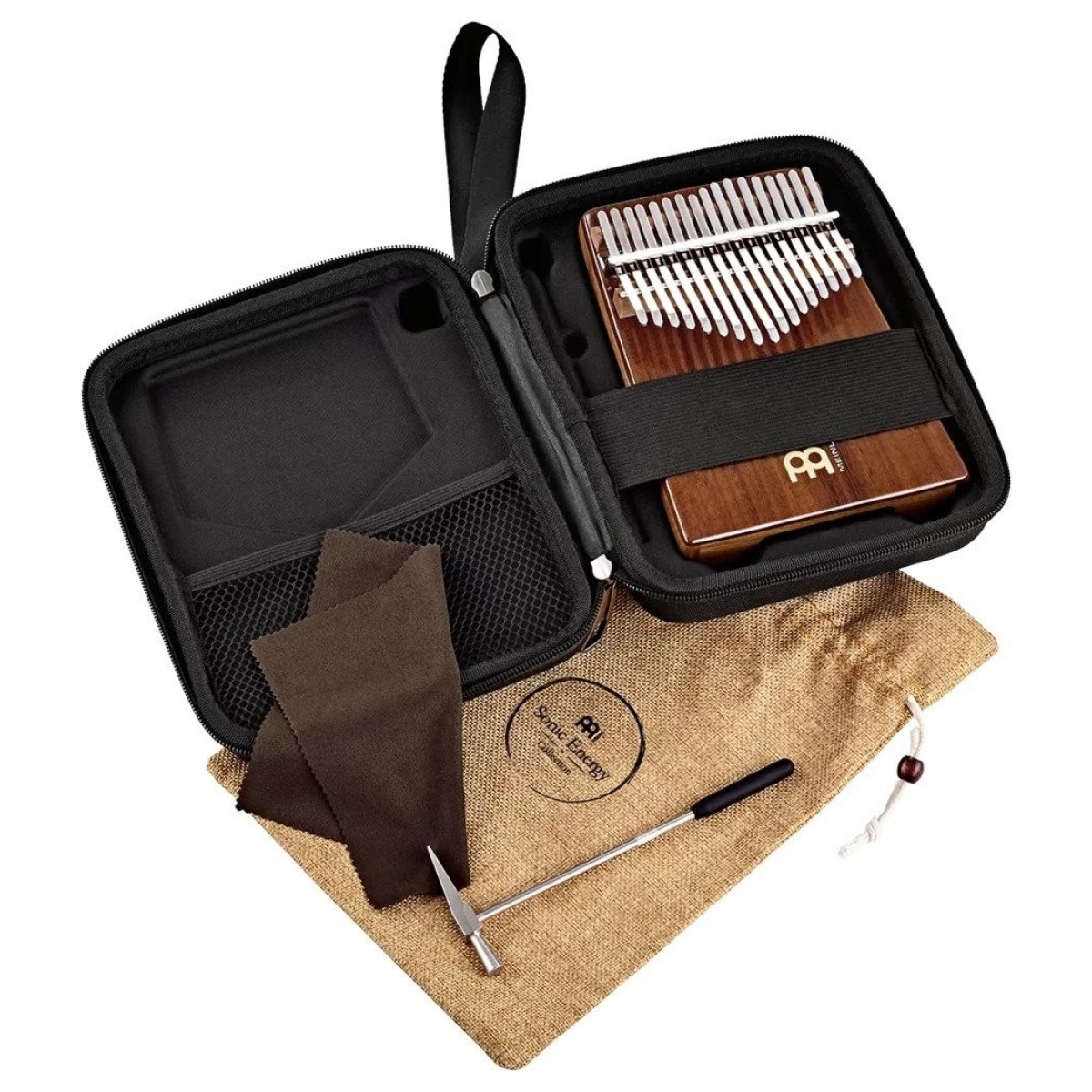 Meinl Sonic Energy Wah-Wah Kalimba C Major 17-Notes Acacia - Image 4