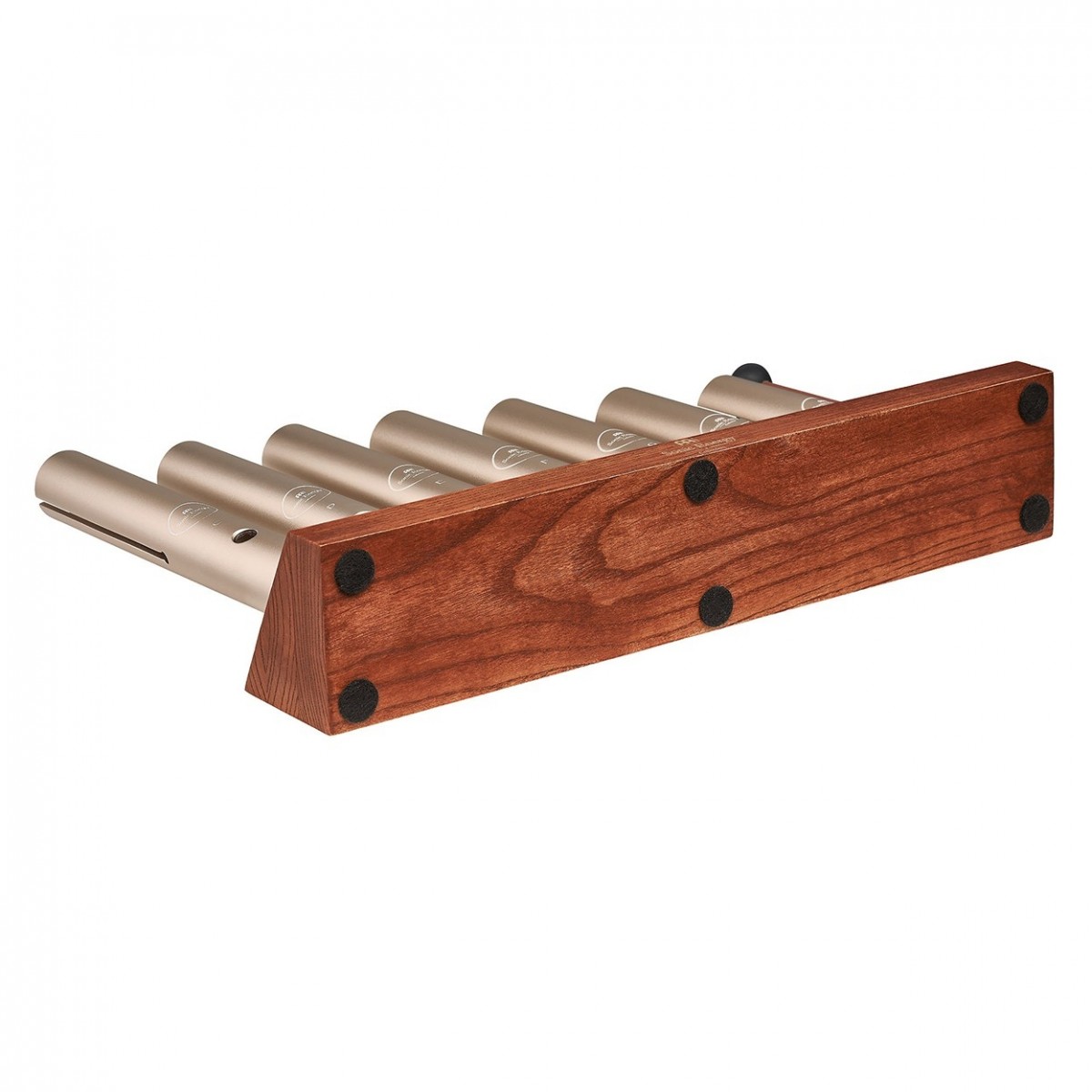 Meinl Sonic Energy 7-piece Wah-Wah Tube Chakra Set 432 Hz Champagne Gold - Image 3