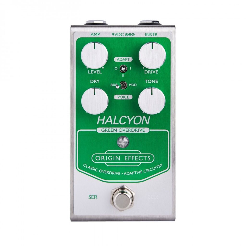 Origin Effects Halcyon Green Overdrive Pedal