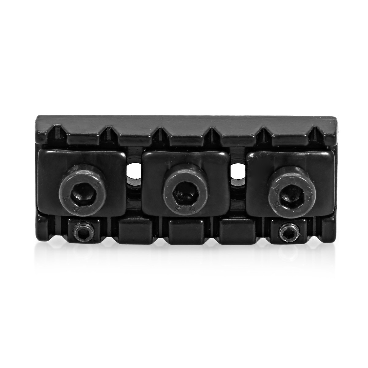 Guitarworks Electric Guitar Tremolo Locking Nut Black 41.5mmx16mm