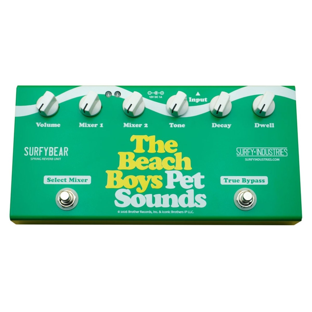 Surfy Industries SurfyBear Compact Beach Boys Edition