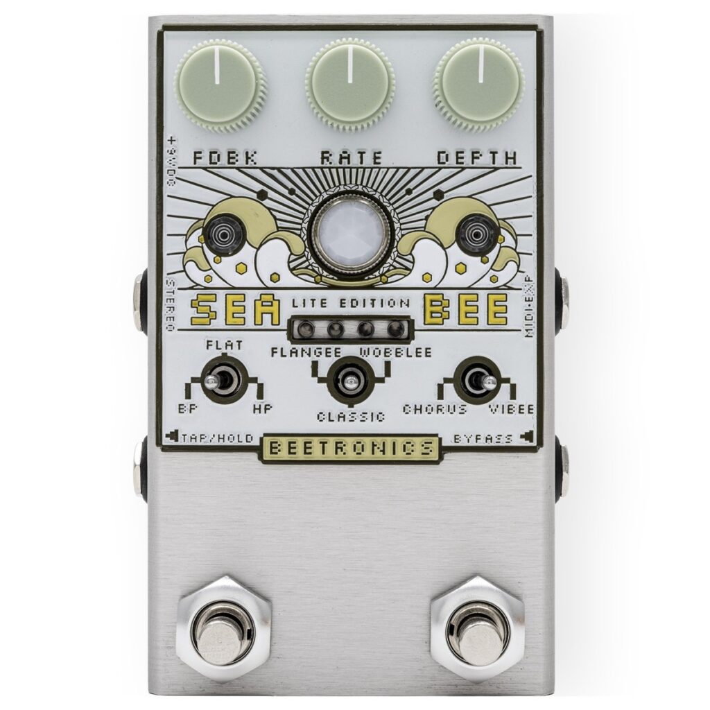 Beetronics Seabee Lite Multi-Chorus Pedal Cream