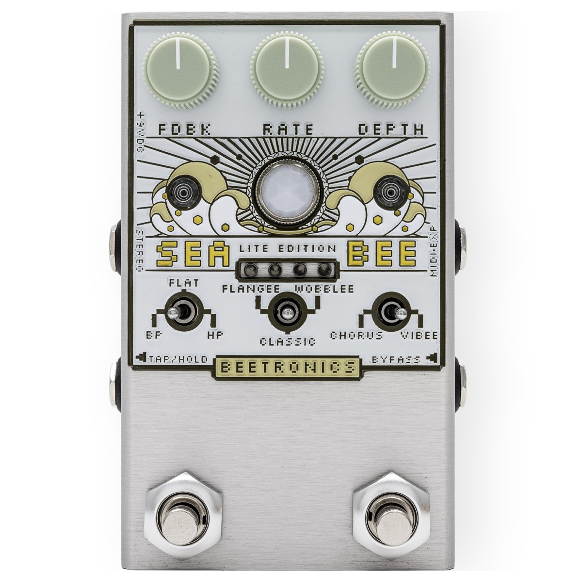 Beetronics Seabee Lite Multi-Chorus Pedal Cream