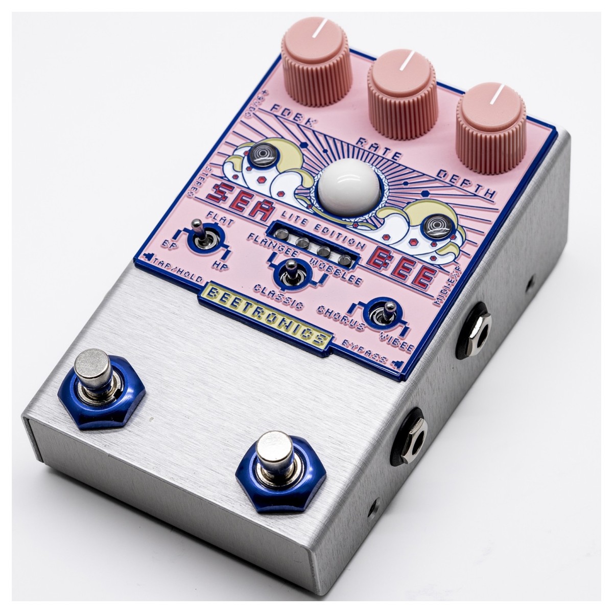 Beetronics Seabee Lite Multi-Chorus Pedal Pink
