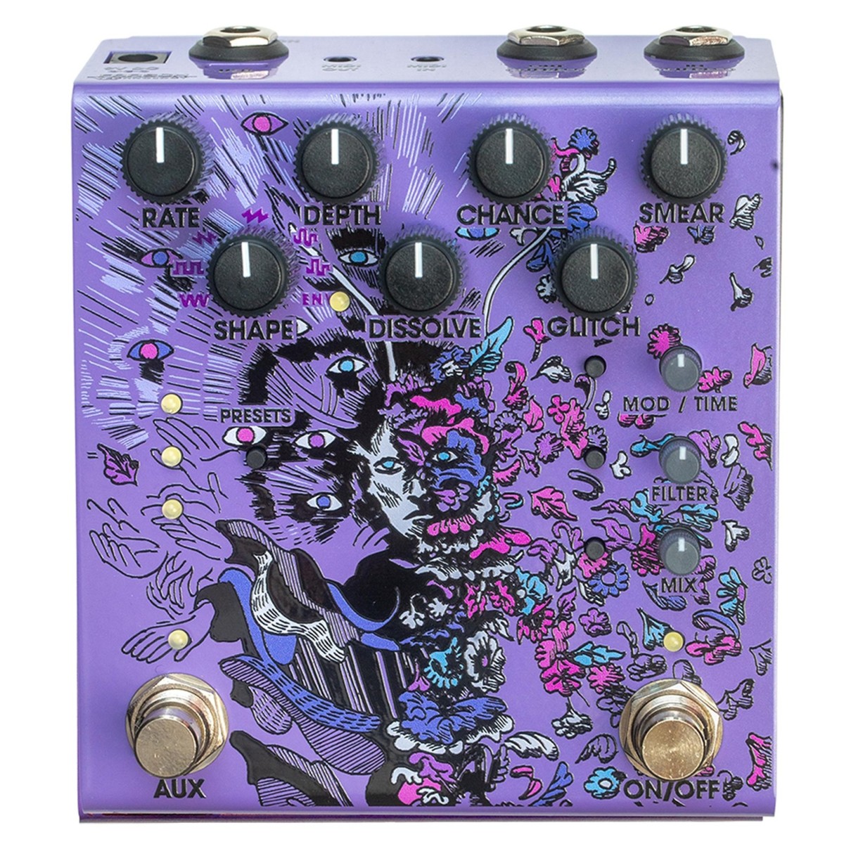 Old Blood Noise Endeavors Parting Glitch Delay/Reverb & Crushing Modulation Purple