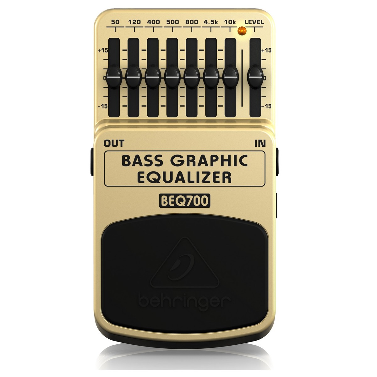 Behringer BEQ700 Bass Graphic EQ Pedal - Image 3