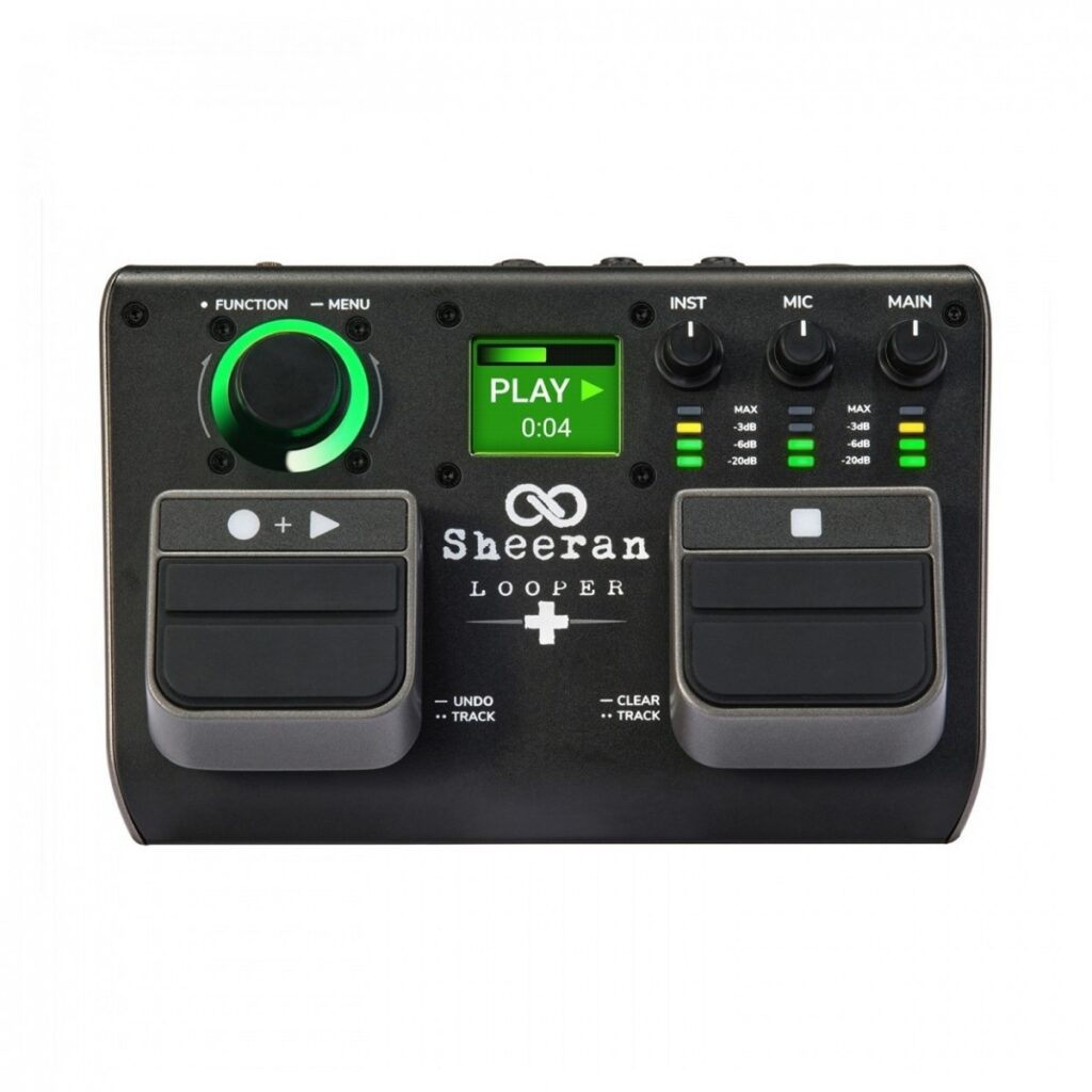 Sheeran Looper+ Dual-Layer Loop Pedal Busker Bundle