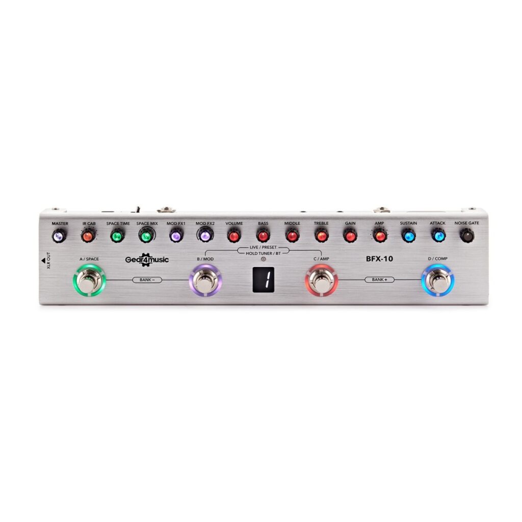 Bass Multi Effects Pedal by Gear4music