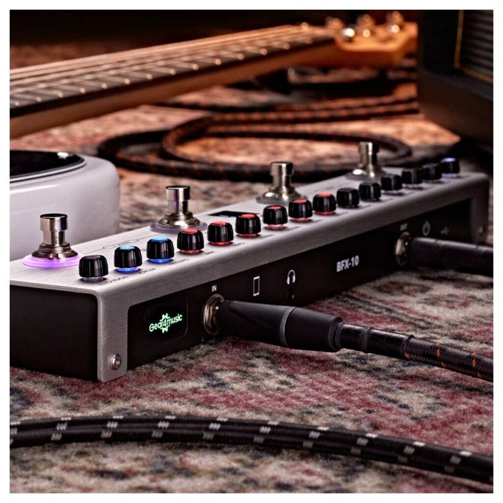 Bass Multi Effects Pedal by Gear4music