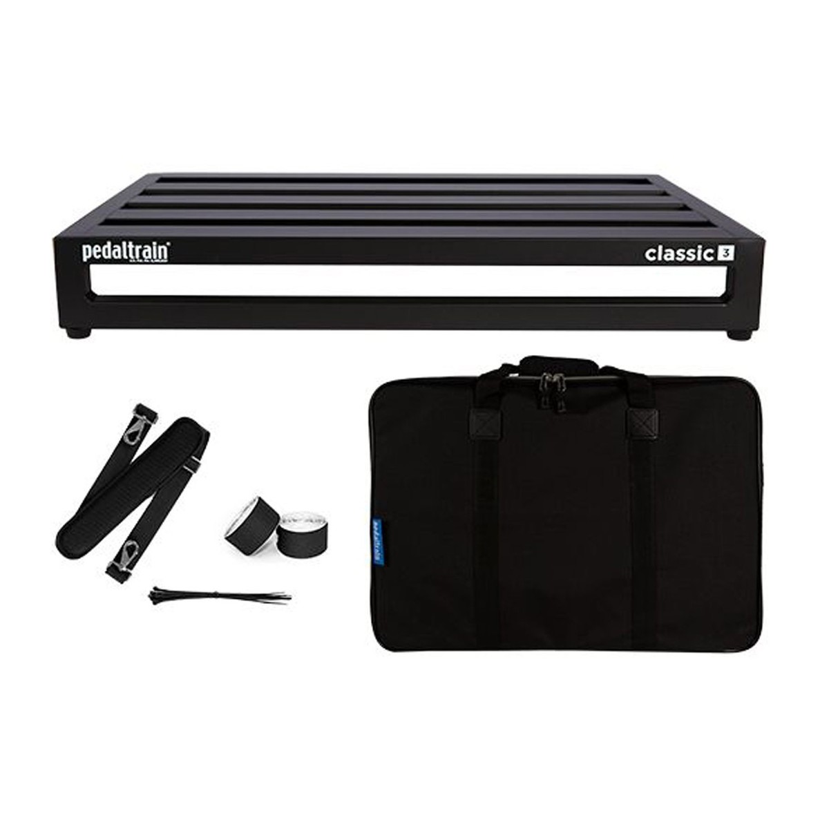 Pedaltrain Classic 3 Pedal Board with Soft Case