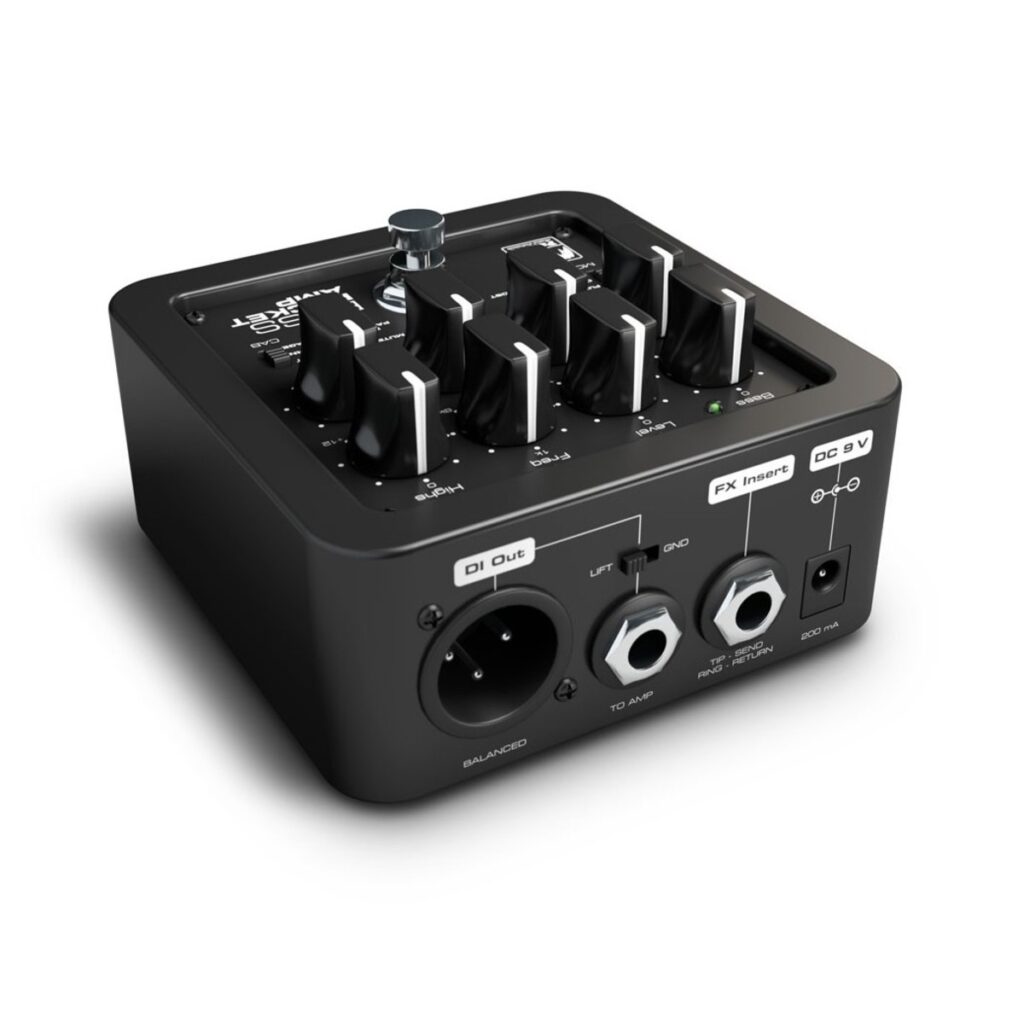 Palmer MI Pocket Amp Bass Portable Preamp for Bass Guitars