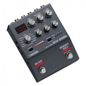 Boss RV-200 200 Series Reverb Pedal Bundle