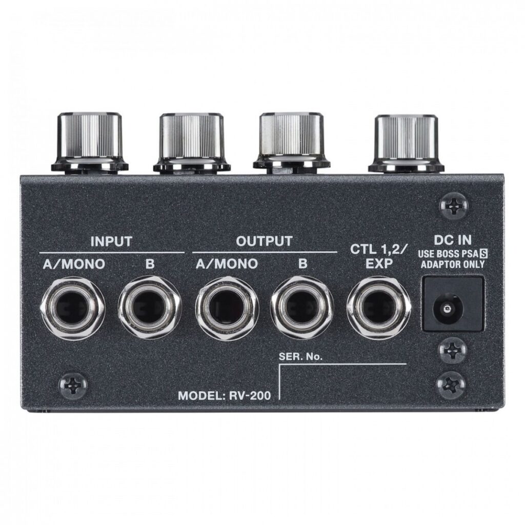 Boss RV-200 200 Series Reverb Pedal Bundle