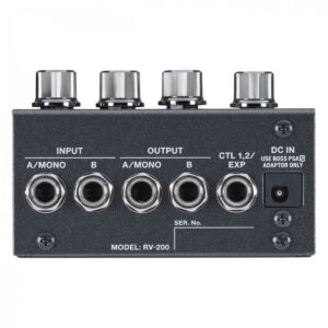 Boss RV-200 200 Series Reverb Pedal Bundle