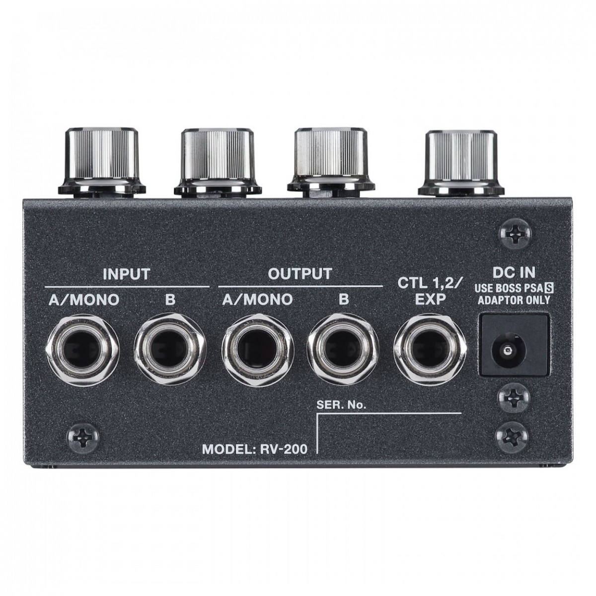 Boss RV-200 200 Series Reverb Pedal Bundle