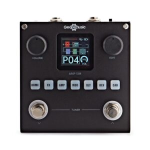 Guitar Multi Effects & Amp Simulator Pedal by Gear4music