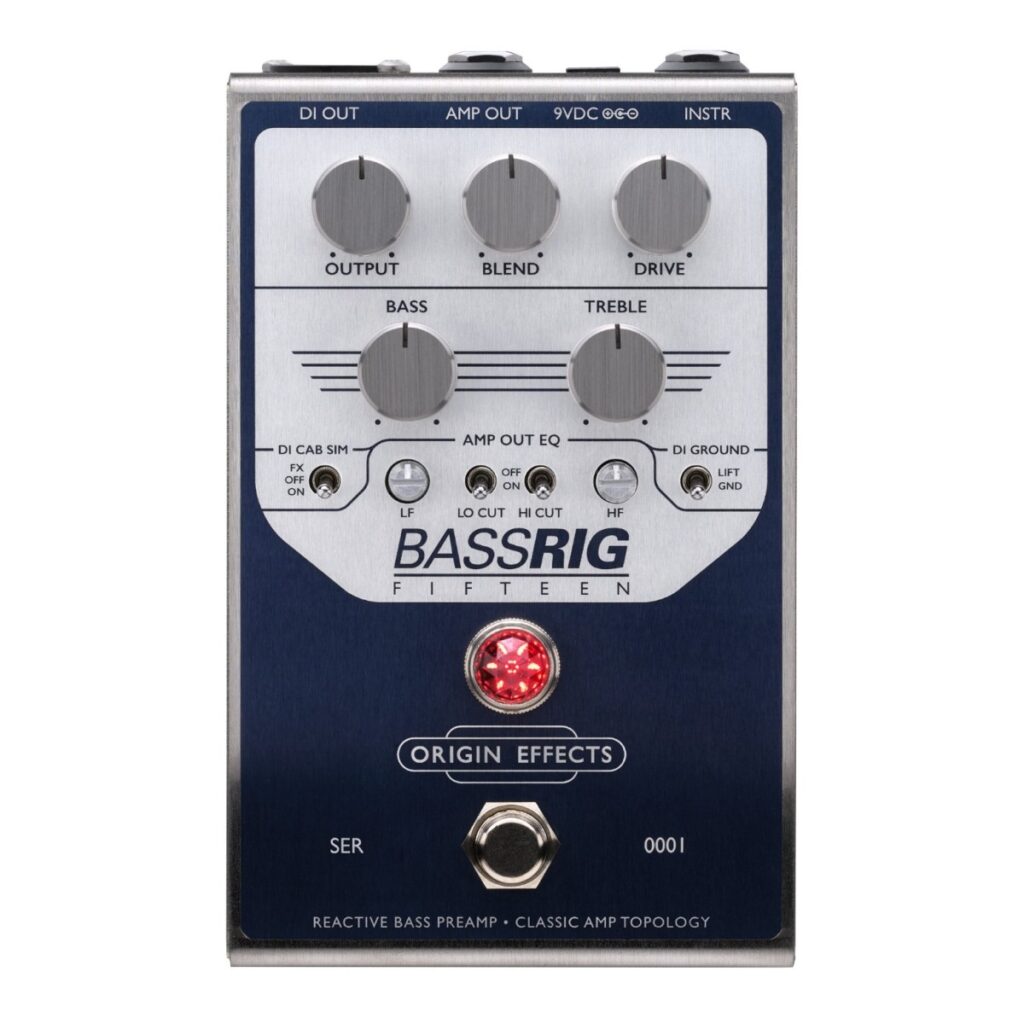 Origin Effects BassRIG Fifteen Amp Simulator Pedal