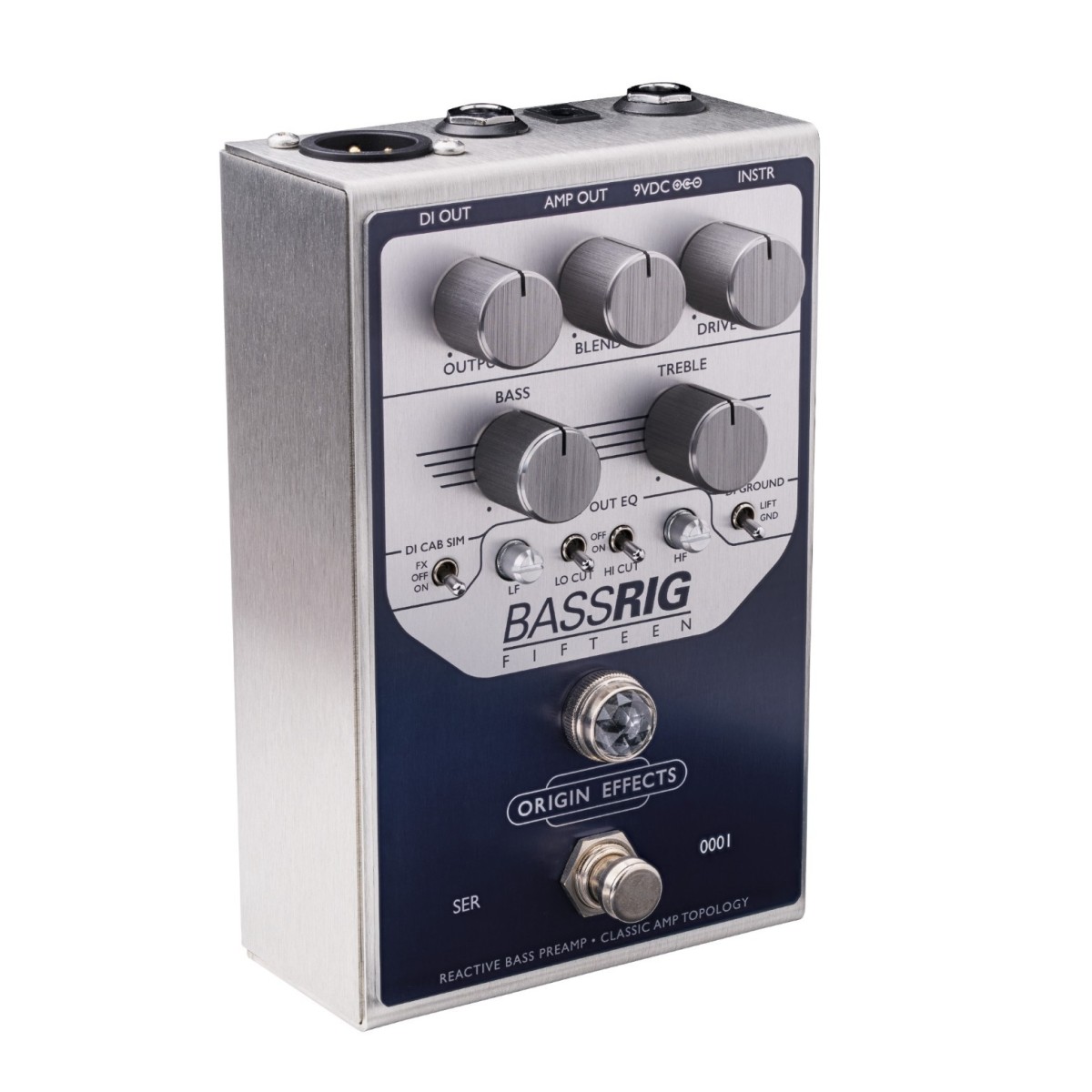 Origin Effects BassRIG Fifteen Amp Simulator Pedal