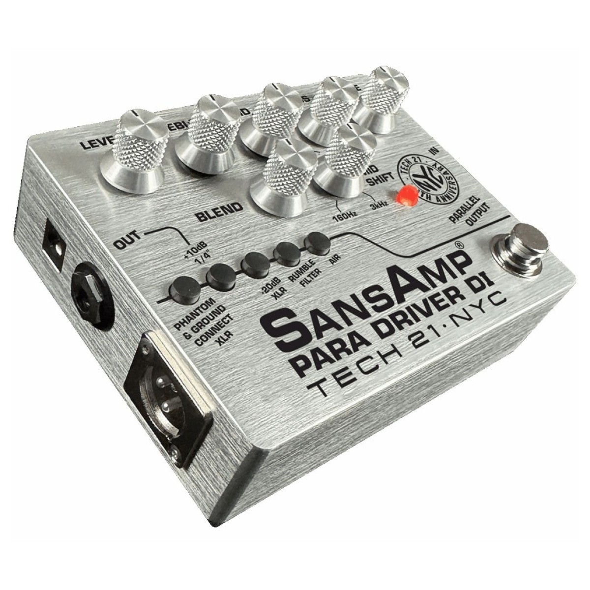 Tech 21 SansAmp Para Driver DI 20th Anniversary Limited Edition Preamp Pedal
