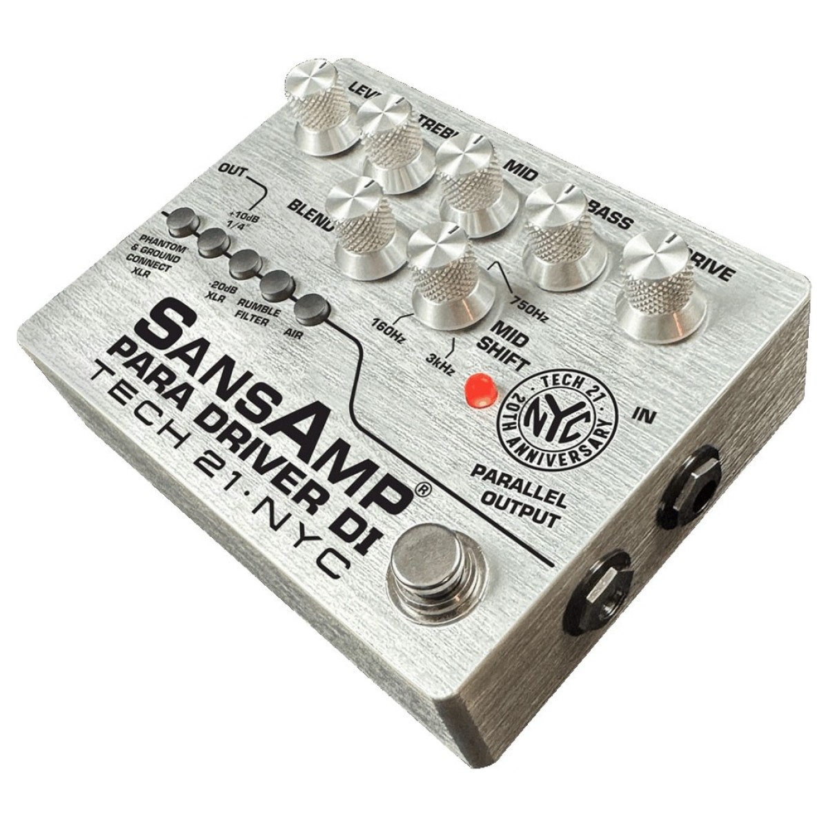 Tech 21 SansAmp Para Driver DI 20th Anniversary Limited Edition Preamp Pedal