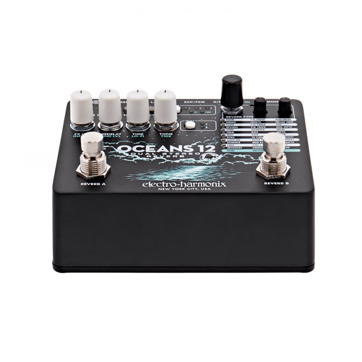 Electro Harmonix Oceans 12 Dual Stereo Reverb