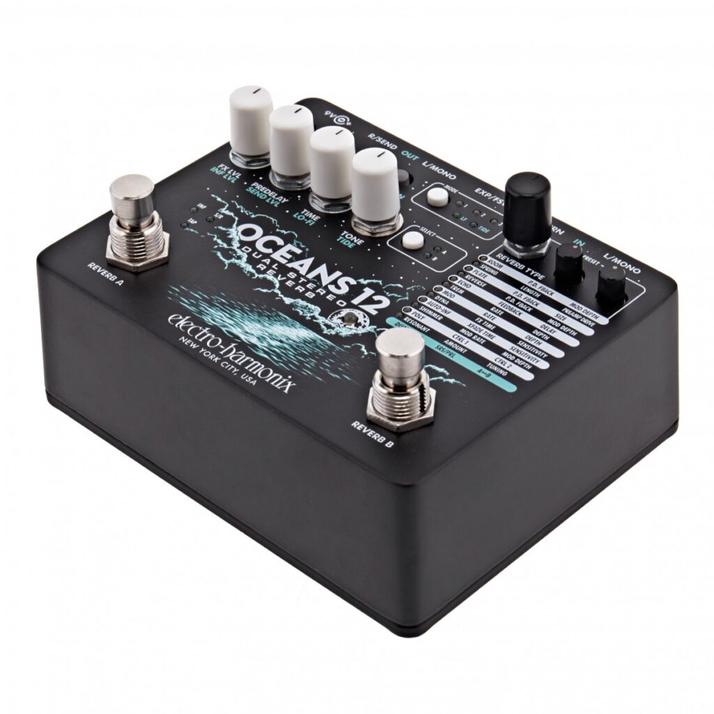 Electro Harmonix Oceans 12 Dual Stereo Reverb