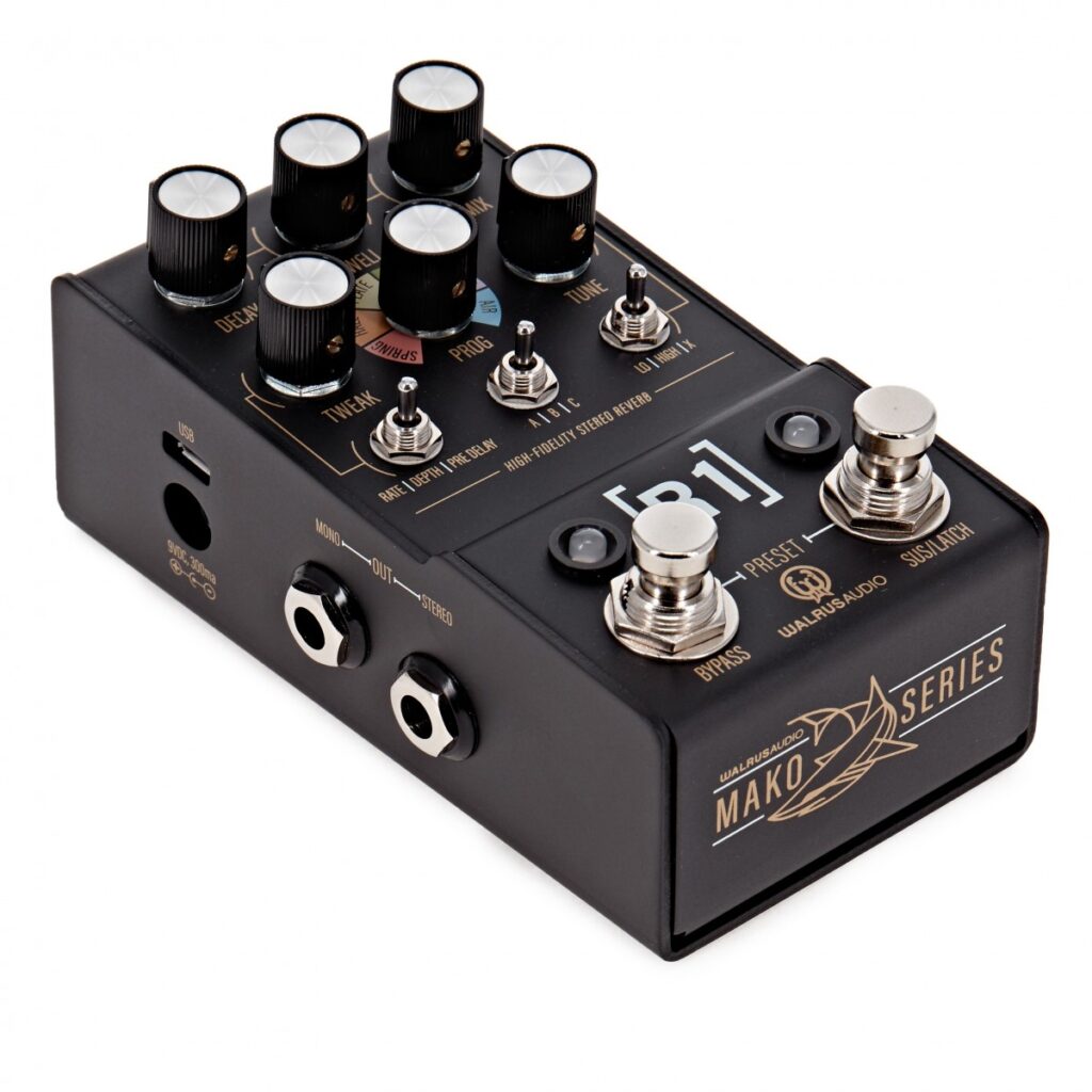 Walrus Audio Mako R1 High-Fidelity Stereo Reverb
