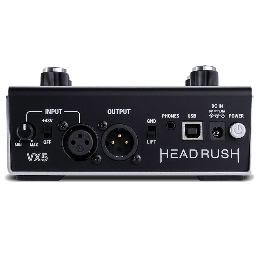HeadRush VX5 AUTOTUNE Vocal Effects Pedal for Singers with Antares AutoTune