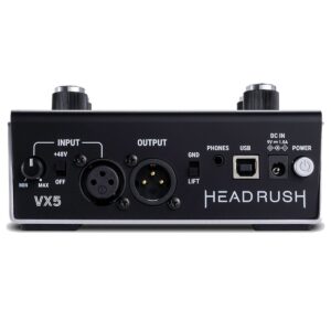 HeadRush VX5 AUTOTUNE Vocal Effects Pedal for Singers with Antares AutoTune