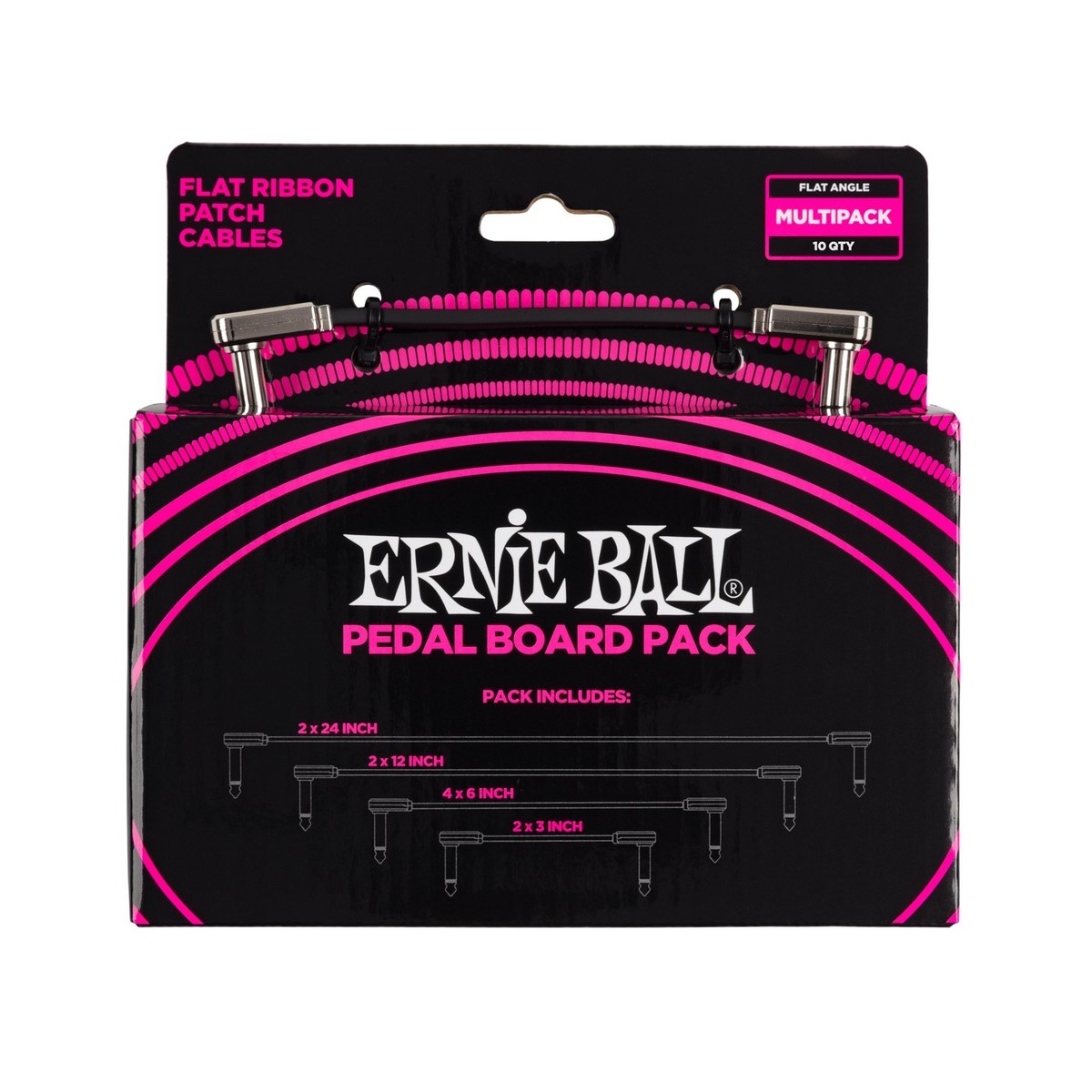 Ernie Ball P06224 Flat Ribbon Pedalboard Multi Pack - Image 1