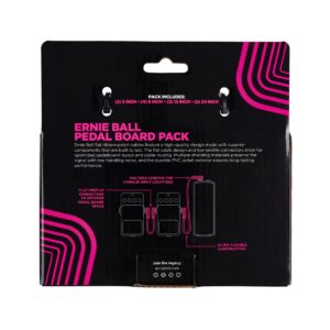 Ernie Ball P06224 Flat Ribbon Pedalboard Multi Pack - Image 2