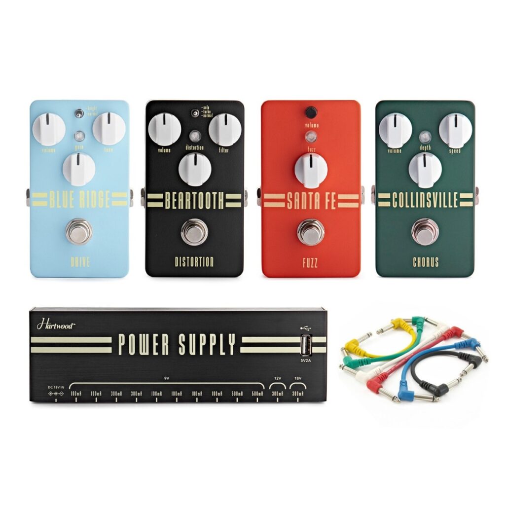 Hartwood Classic Rock Guitar Effects Pedal Pack