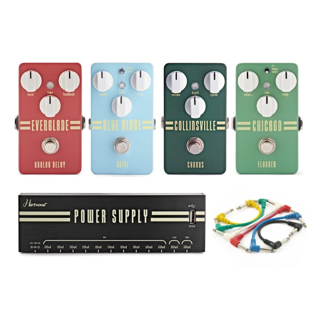 Hartwood Indie Guitar Effects Pedal Pack