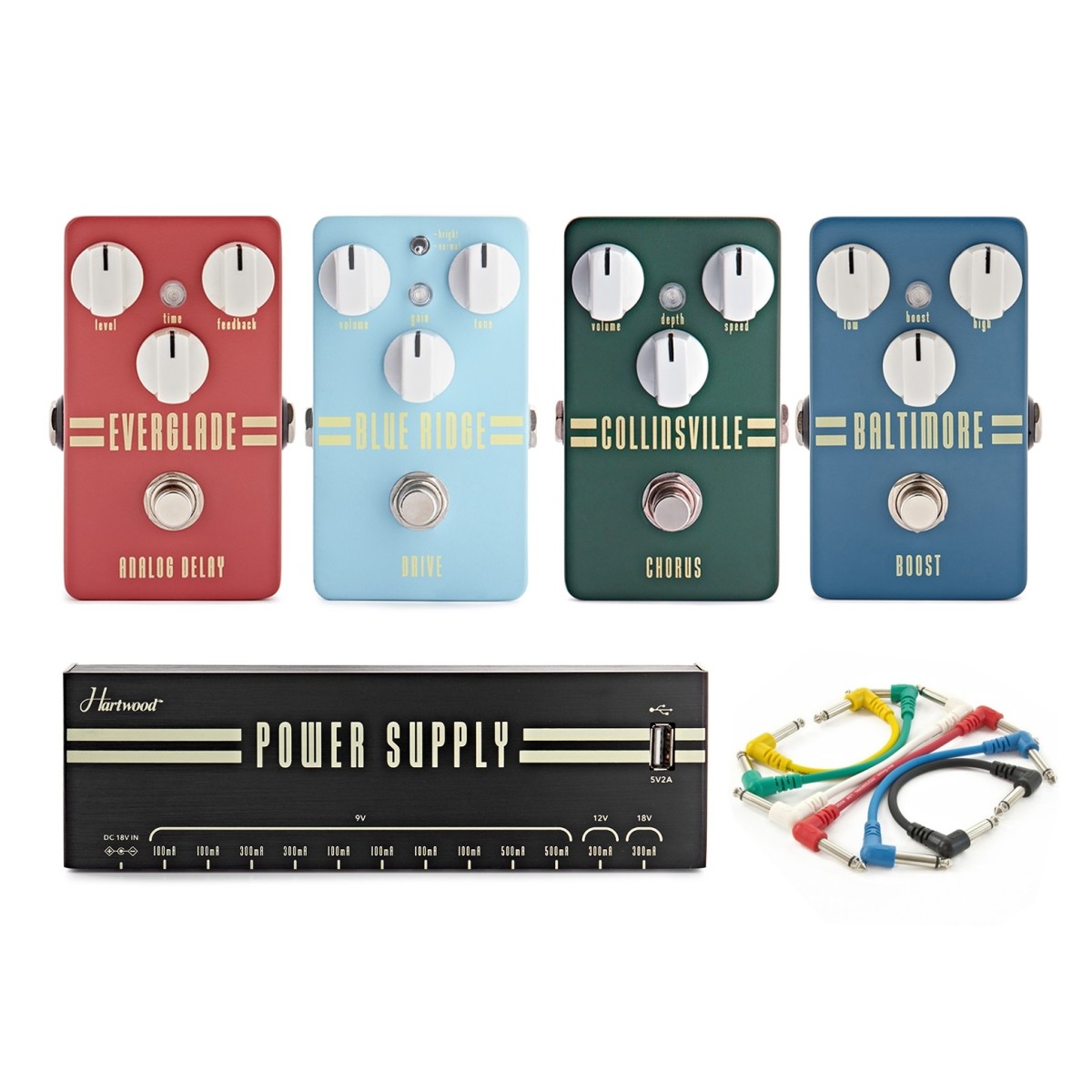 Hartwood Blues Guitar Effects Pedal Pack