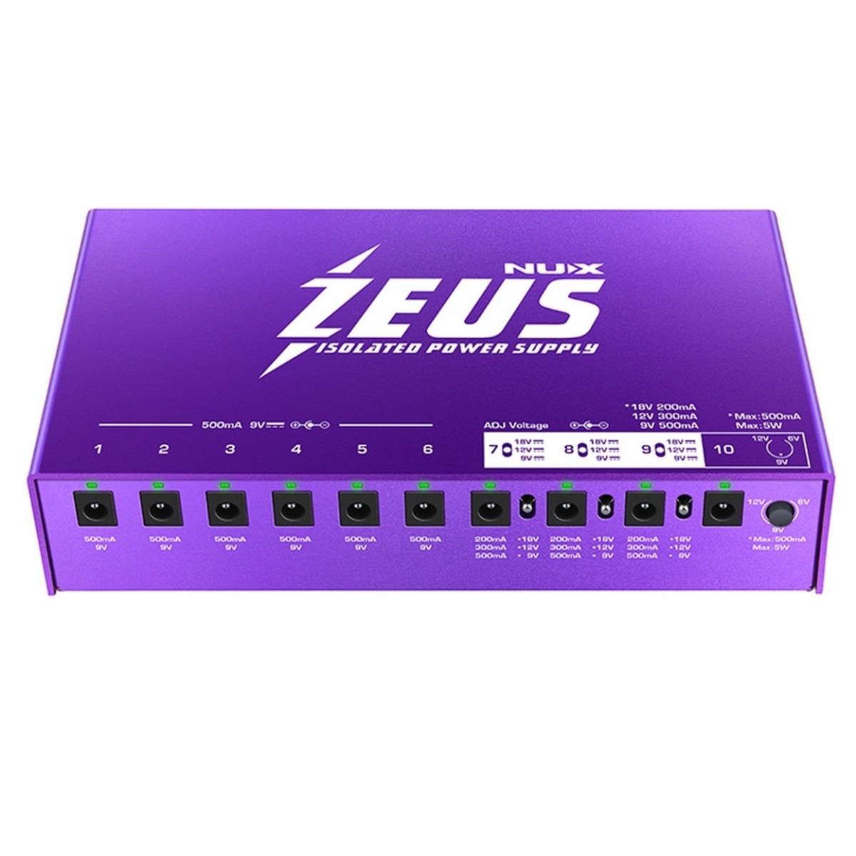 NUX Zeus Guitar Pedal Power Supply - Image 1
