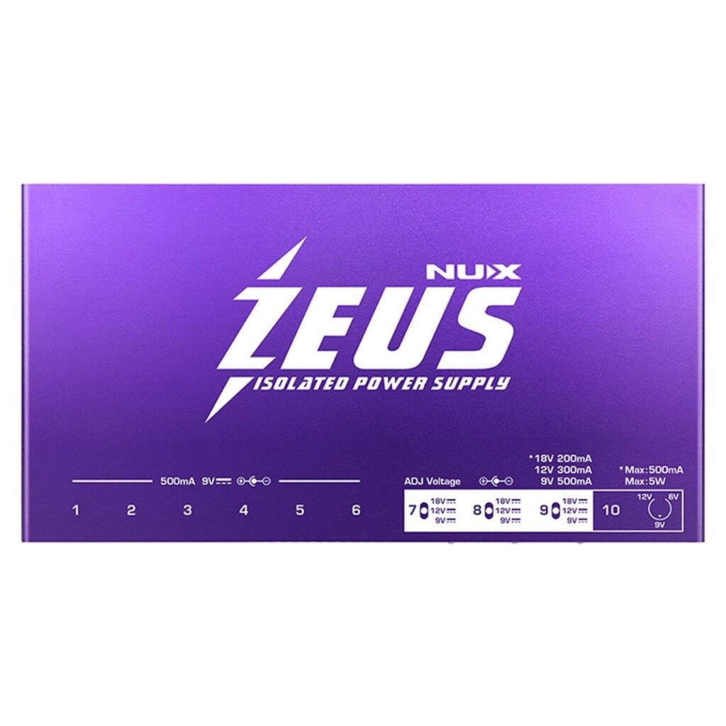 NUX Zeus Guitar Pedal Power Supply