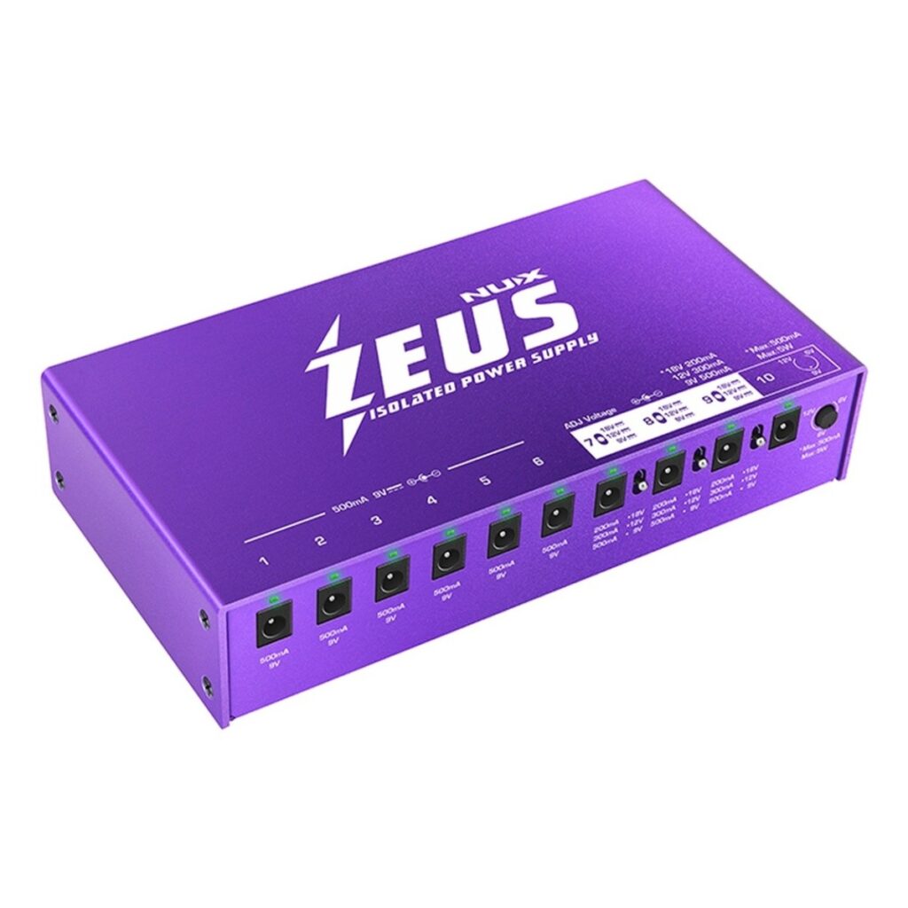 NUX Zeus Guitar Pedal Power Supply