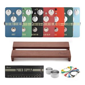 Hartwood Guitar Effects Pedals Pedalboard and PSU Custom Bundle