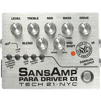 Tech 21 SansAmp Para Driver DI 20th Anniversary Limited Edition Preamp Pedal
