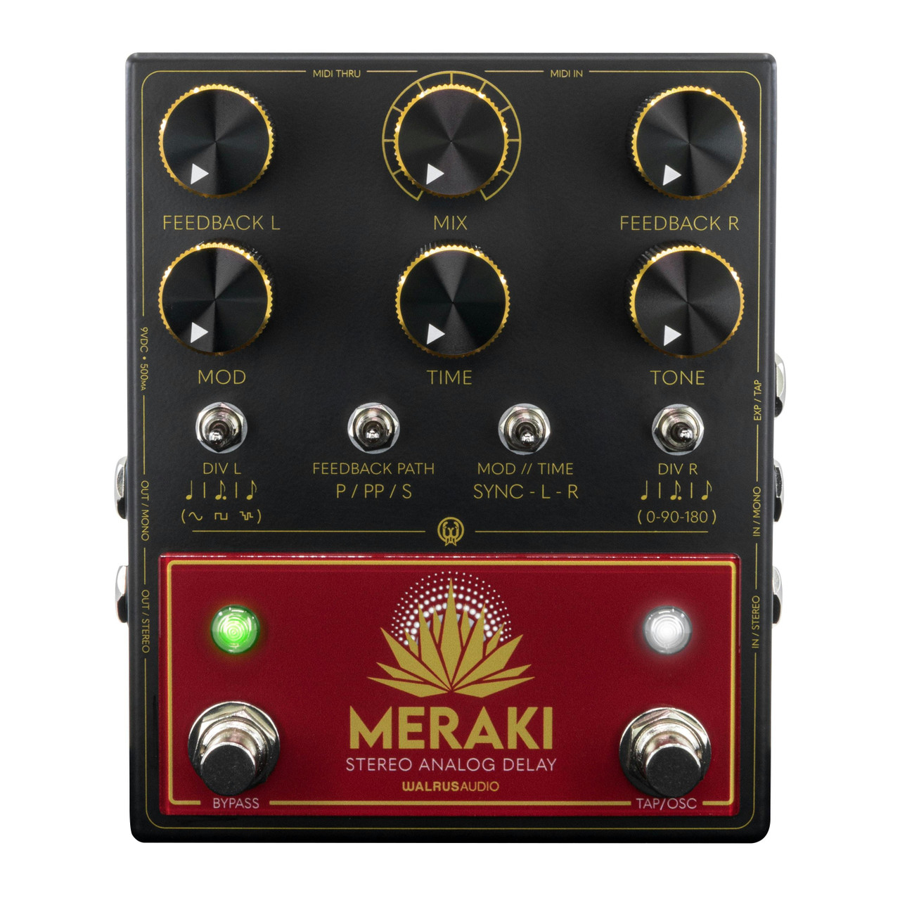 Walrus Audio Meraki Analogue Stereo Delay Pedal - Image 2