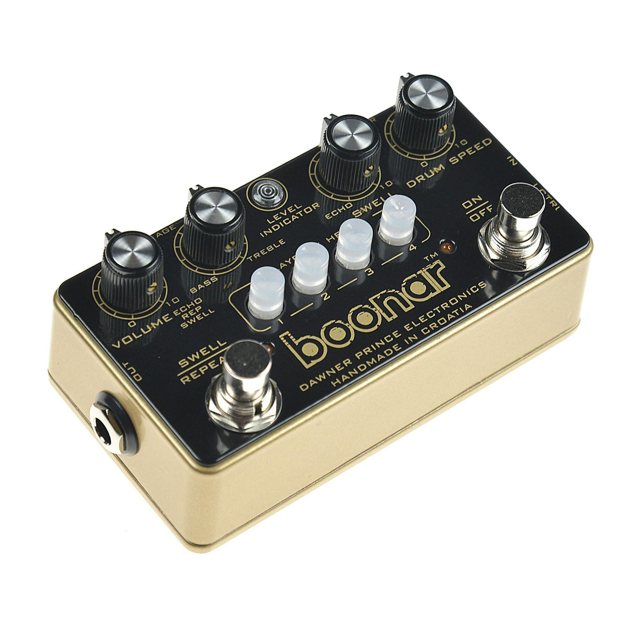 Dawner Prince Boonar Multi Head Drum Echo Rec Pedal - Image 5