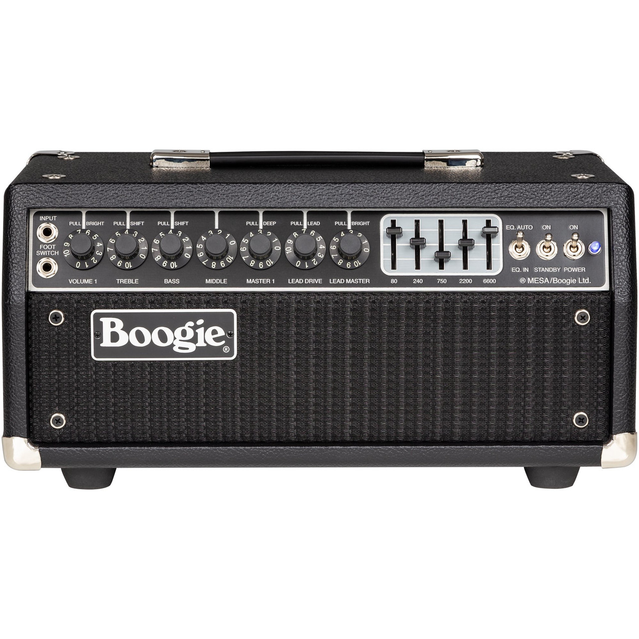 Mesa Boogie Mark IIC+ 75W Head in Black Bronco Black Grille - Image 5