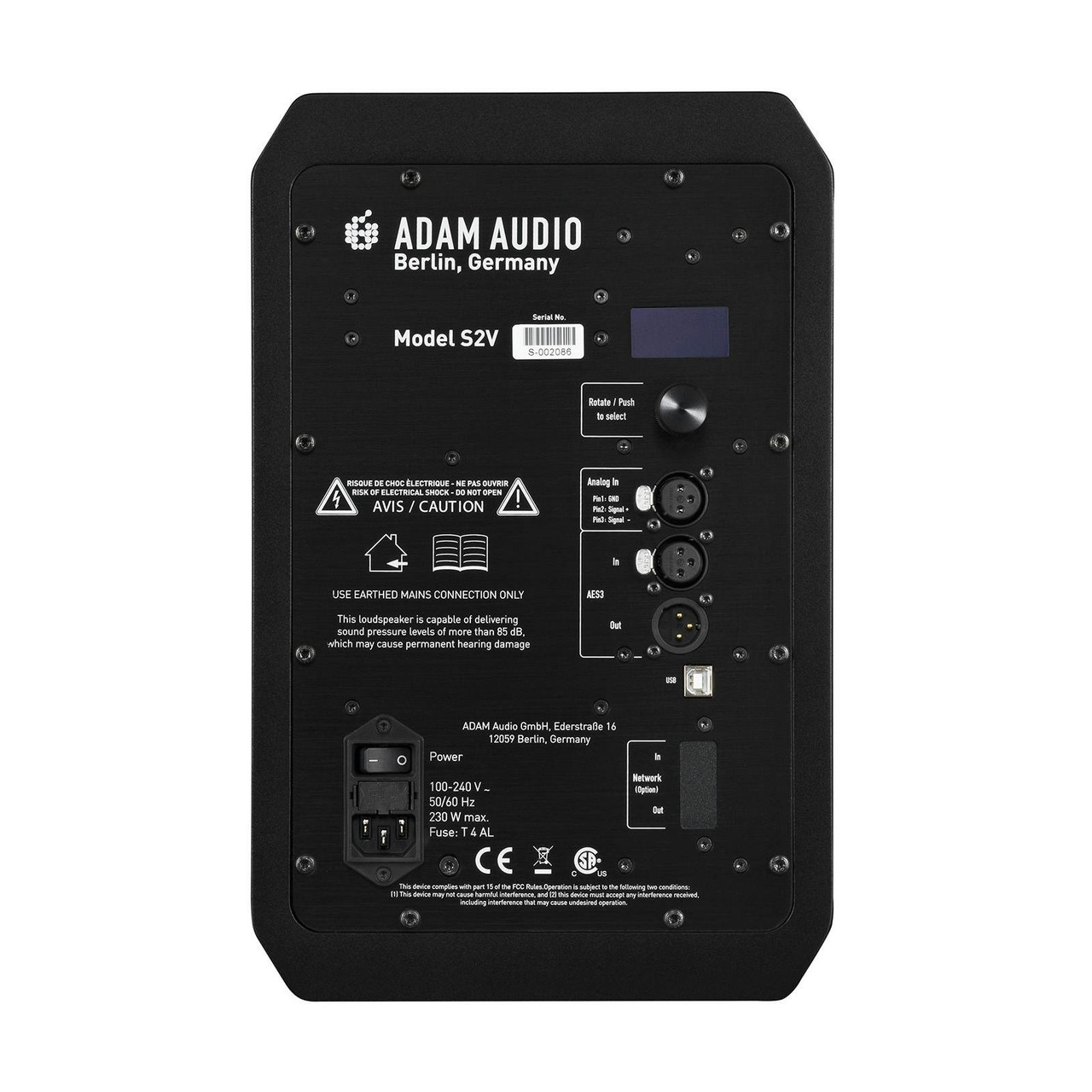 ADAM Audio S2V 7-Inch Two-Way Nearfield Monitor - Image 5