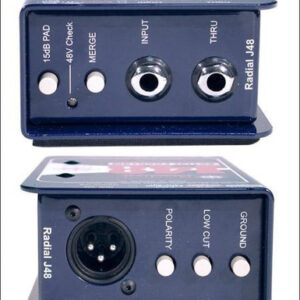 Radial J48 Phantom powered DI box - Image 2
