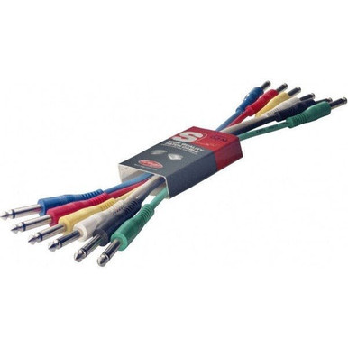 Single Pro Sound Straight Jack Patch Cable 30cm