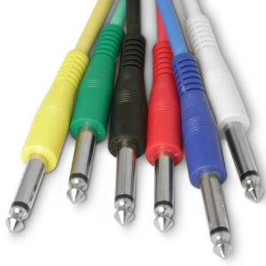 Single Pro Sound Straight Jack Patch Cable 30cm - Image 5