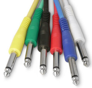 Single Pro Sound Straight Jack Patch Cable 30cm - Image 2