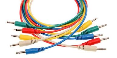 Single Pro Sound Straight Jack Patch Cable 60cm
