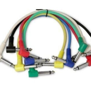 Ordo 6.3mm Mono Jack Patch Lead Angled - 60CM - Image 4