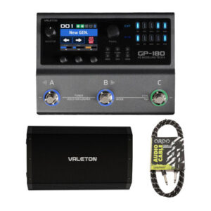 Valeton GP-180 Multi-FX Pedal & VFR-110 FRFR Guitar Cab Bundle - Image 2
